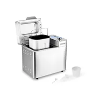 machine à pain inox 25 programmes avec cuve anti adhésive smarti kitchencook